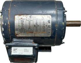 Pe3aa13a01c Century Electric Motor To103 Cat #to103 Model #pe3aa13a01c 1hp 3ph 200v 1748 Rpm 60hz Used