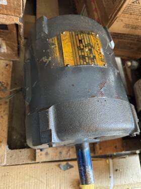 6-322464-01 Century Electric Motors Lot Life Left 3hp 1745rpm 3ph S182t Frame