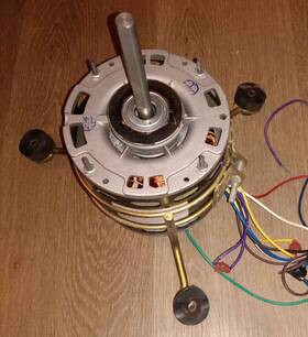 Em3588 Century Fan And Blower Motor With Ac Handler Mount