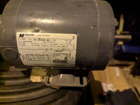 8-151349-01 Century H580 Magnetek Electric Motor 3/4hp 1725 Rpm Part