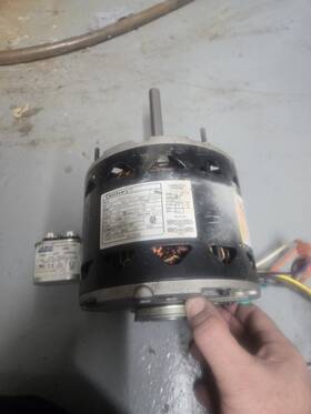Orm4658bf Century Condenser Fan Motor 1/6to1/3hp 1075 Rpm 5dvx7