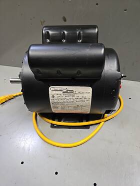 S-30189 Chicago Electric 2hp Compressor Motor 3450 Rpm 56fr 1ph 5/8 Inch Shaft 115/230v