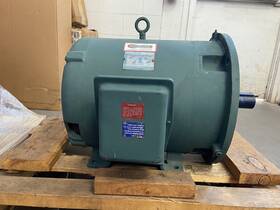 Xkv324ttdr89 Cleaver Brooks X Vk Industrial Baked Motor With New Bearings 50 Hp 3560 Rpm 3 Ph