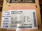 208-2360-460 Cm3550t Baldor Hp Rpm Hz Tefc Ph Fr