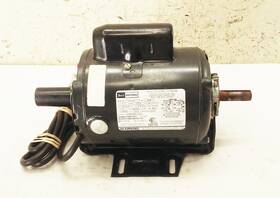 113.12181 Craftsman 113 Capacitor Electric Motor 1/2hp 3450rpm 1/2 5/8 Dual Shaft 115/230v