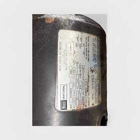 113.138400 Craftsman 1 Hp Single Phase Ac Induction Motor 115v 3450 Rpm Model