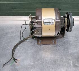 113.19351 Craftsman 1725 Rpm Lathe Motor 1/2 Hp Shaft