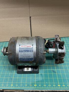 115.19801 Craftsman 1/2 Hp Electric Capacitor Motor 3450 Rpm Inch 2 Shaft Model