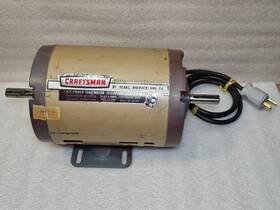 397.190991 Craftsman Vtg Motor 1 Hp 3450 Rpm 115/230v 60 Hz Double Shaft