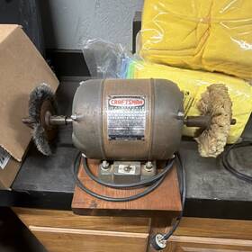 Cracn12ct Craftsman 1/2 Hp Capacitor Motor 115v 1750 Rpm Base-mounted Induction Ac