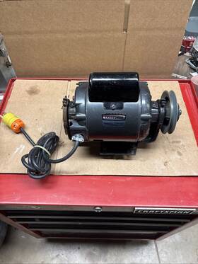 Ks60bxbbh-1557 Craftsman Atlas 3/4 Hp Reversible Motor 115/230v 1ph From Commercial Lathe