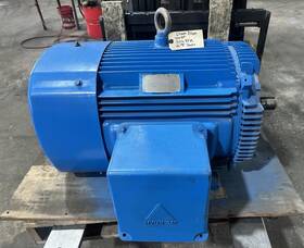 Crown Triton Hls405sr02u3 100hp Electric Motor 230/460v 3570rpm Rebuilt Tefc