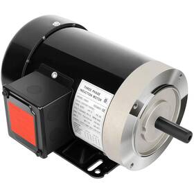 161334-bes Cuilvu 2hp General Purpose Electric Motor 56c Frame 1750 Rpm Three Phase 230/460v Tefc
