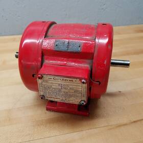 Ka-s10h2-s10h2g-f2 Cycledynamics J90 Motor 0-90v 0.1amp 250w 3600rpm 5/8 Inch Shaft