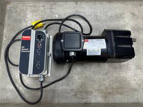 1f794 Dayton 2h585 Dc Gear Motor And Speed Control Bundle