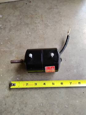 2m057a Dayton Ac-dc Series Motor Model 115 Volts H.p. 1/15 5000rpm