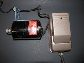 2mo34a Dayton 1/15 Hp Universal Ac/dc Motor 5000 Rpm With Foot Controller