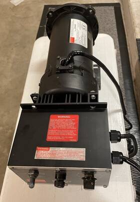 2z486d Dayton 3/4 Hp Adjustable Speed Motor And Controller 2500 Rpm 90v Model #2z486d