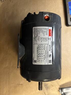 31tt14 Dayton 3/4 Hp 1725 Rpm 208-230/460vac 3-phase General Purpose Motor