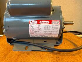 3k213a Dayton General Purpose Motor Model 1/2 Hp 1725 Rpm