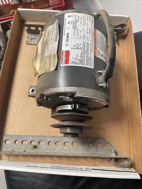 3k384g Dayton Belt Drive Fan And Blower Motor 1/3 Hp 115v 1725 Rpm
