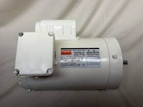 3m287 Dayton Wash Down Electric Motor 1hp 3450rpm 56c Tewv 115/230v Used Works