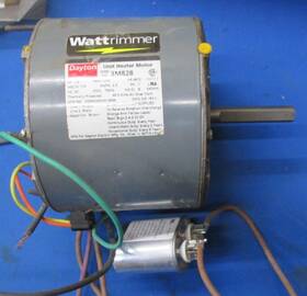 3m828 Dayton 1/6 Hp 1075 Rpm 115 Volt Unit Heater Motor