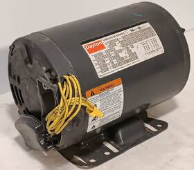 208-220 Dayton 3n013k General Purpose Industrial Motor 1.5hp 1725/1425rpm 208-220/440v