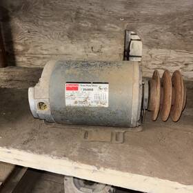 3n489b Dayton 3 Phase 1 1/2hp Motor 725 Rpm