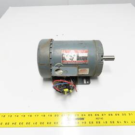 3n550a Dayton 1.5hp 3ph Ac Motor 230/460v H143t Frame 1740rpm 60hz