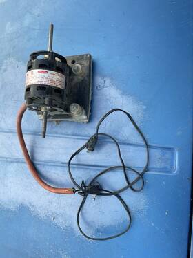 4c825 Dayton 3200 Rpm Motor Untested