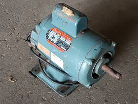 4k996q Dayton A.c. Induction Motor Single Phase Hs66 Frame 1725 Rpm 230v Max
