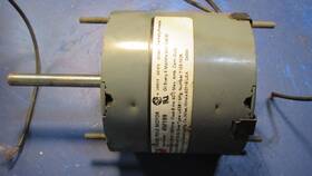 7163-7609 Dayton 4m199 1/30 Hp 1550 Rpm 115 Volt Ccw Air Over Fan Motor