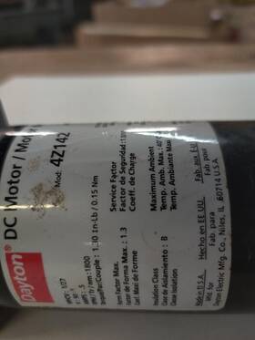 4z142 Dayton Motor