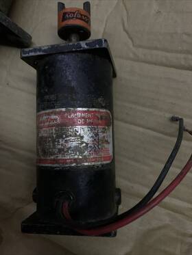 4z145 Dayton Permanent Magnet Dc Motor 6-1/2 Inch X2-1/2