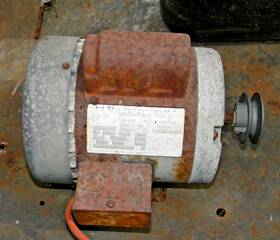 56c17d5638e Dayton Old 3/4 Hp Electric Motor 1725 Rpm Single Phase 115v