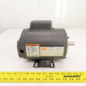 5k118k Dayton 1/3hp Single Phase Electric Motor 115/230v 1140rpm 56 Frame Tested
