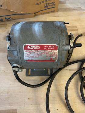 5k280a Dayton Ac Motor 1/4 115 V 1725 Rpm 4p Fr 56z 1 Ph 60 Hz