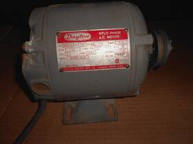 5k281a Dayton Split Phase A.c. Motor Model 1/3 Hp 1725 Rpm -works B21