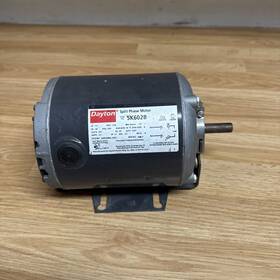 5k602b Dayton 1/3 Hp Split-phase Motor 230 V 1725 Rpm 60 Hz 3 Amp