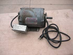 5k654 Dayton Belt Drive Motor 2 Speed Open Dripproof Cradle Base Mount 1/3/1/6 Hp