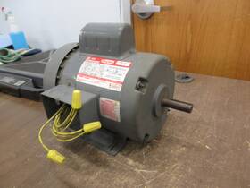 6k122f Dayton Motor 1/2hp 1800rpm 115/230v 9.6/4.8a 1ph 60hz Used