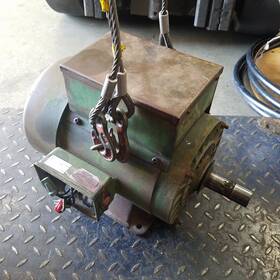 6k130e Dayton Ac Motor 5 Hp 1740 Rpm L213t Frame 23.0 Amps 230v 1 Phase