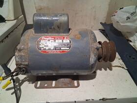 6k148e Dayton Capacitor A.c. Motor Model 1 H.p. Phase 115 V / 230v 14.4/7.2 A