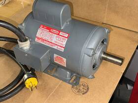 6k272j Dayton 1 1/2 Hp Cap Start Motor 1725 Rpm 115/230v 7/8 Inch Shaft Used