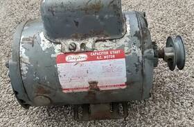 6k370 Dayton 3/4 Hp A/c Motor 3450 Rpm Model 115 Or 230 Volts