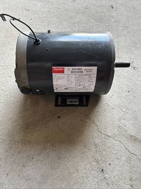 6k376be Dayton Belt Drive Motor