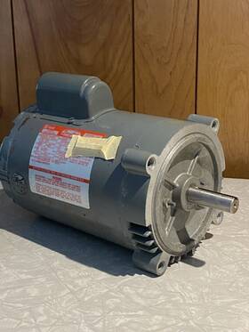 6k635 Dayton Motor 3/4 Hp 115/230 V Rpm 3450 Instructions And Box
