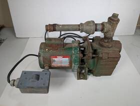 6k695 Dayton Electric Motor Pump 1/3hp 115v 3450rpm With Hubbell Press Switch Tested