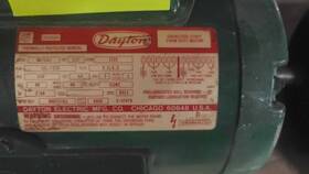 6k714j Dayton Farm Duty Motor - Used Tested